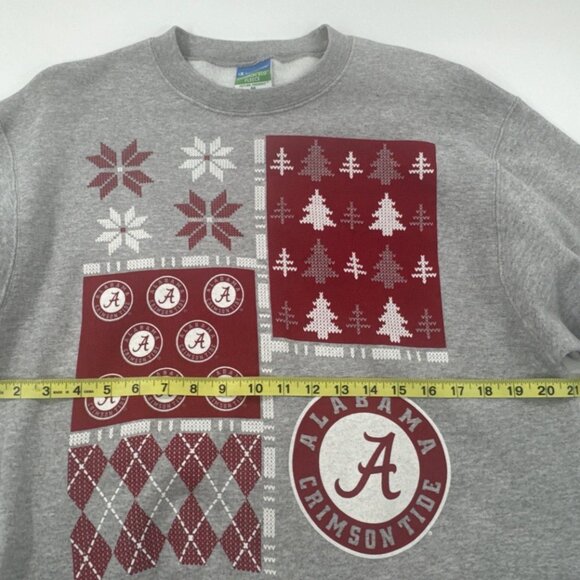 Alabama Crimson Tide Champion Sweatshirt Mens Medium Fleece Chrismas Holiday Y2K - Picture 6 of 12